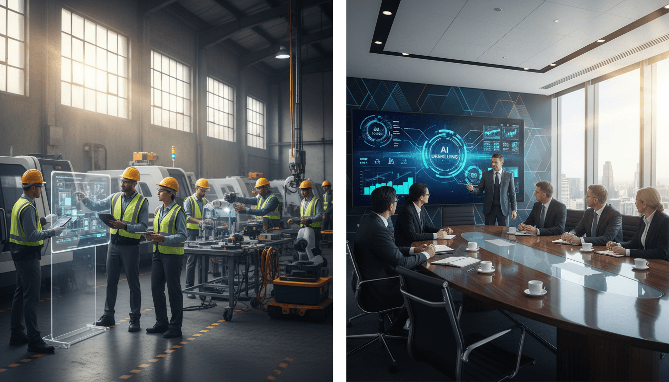 Manufacturing Leadership AI Upskilling