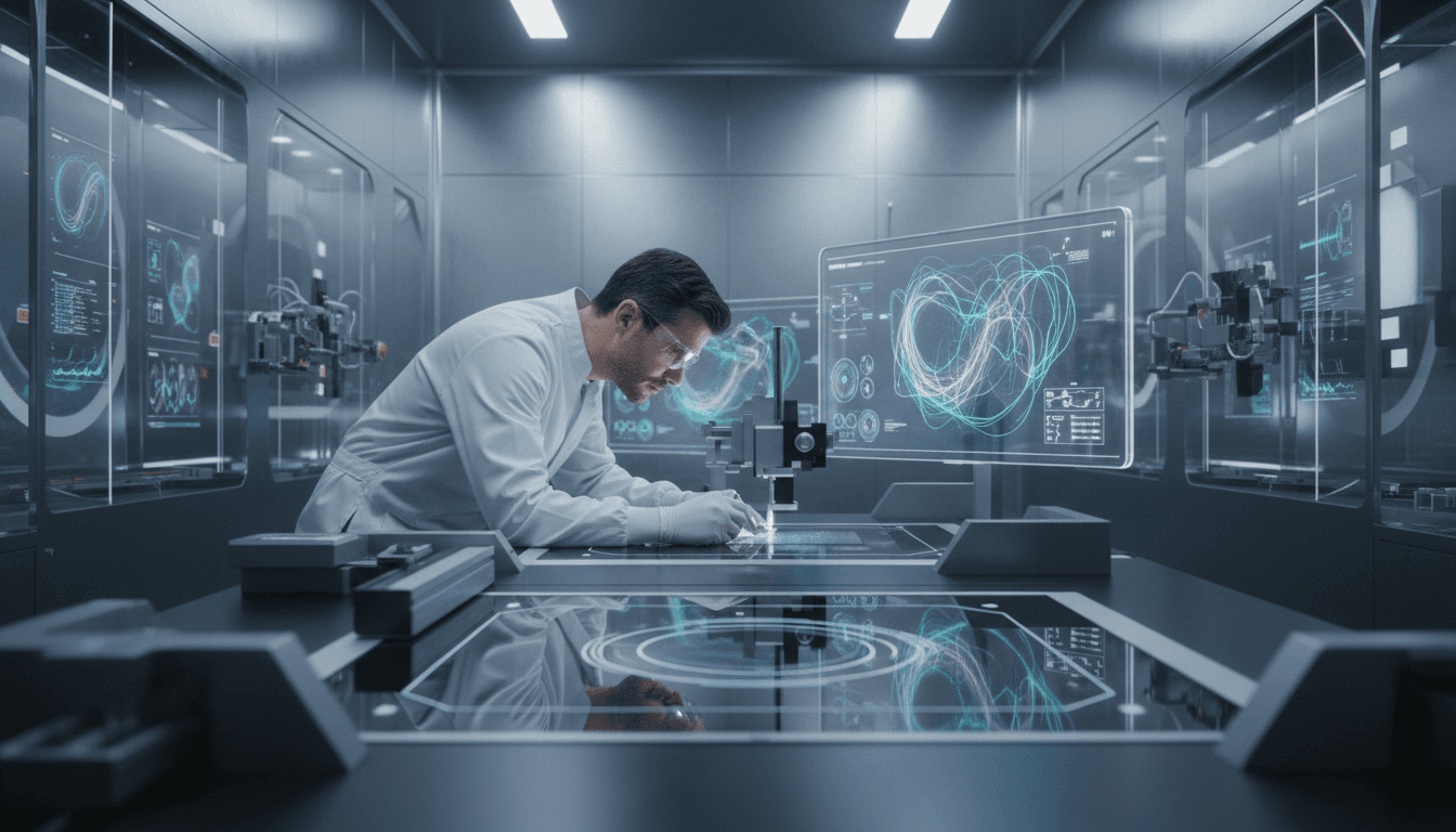 Real Time AI Metrology Wafer