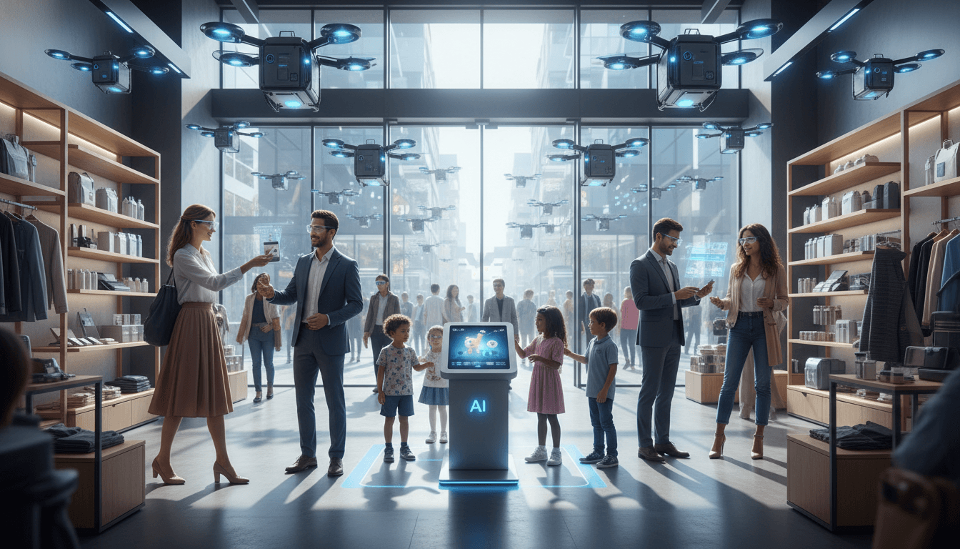 Retail Disruptions AI Swarms