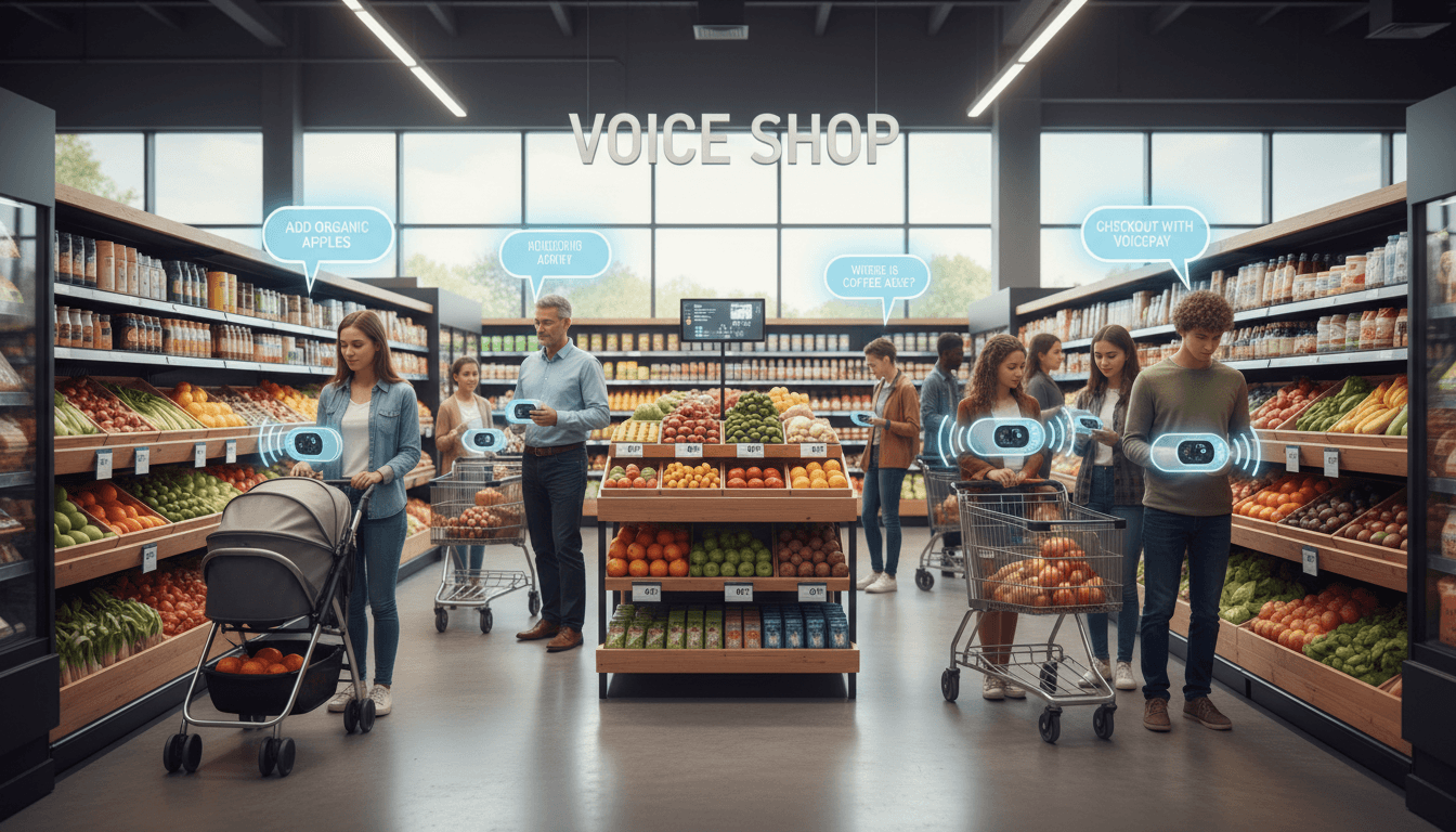 Retail Disruptions AI Voice Shopping