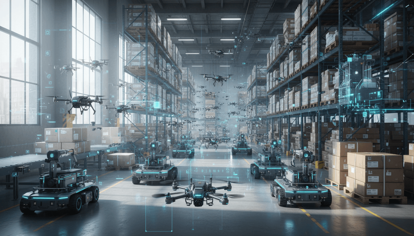 Supply Disruptions AI Swarms