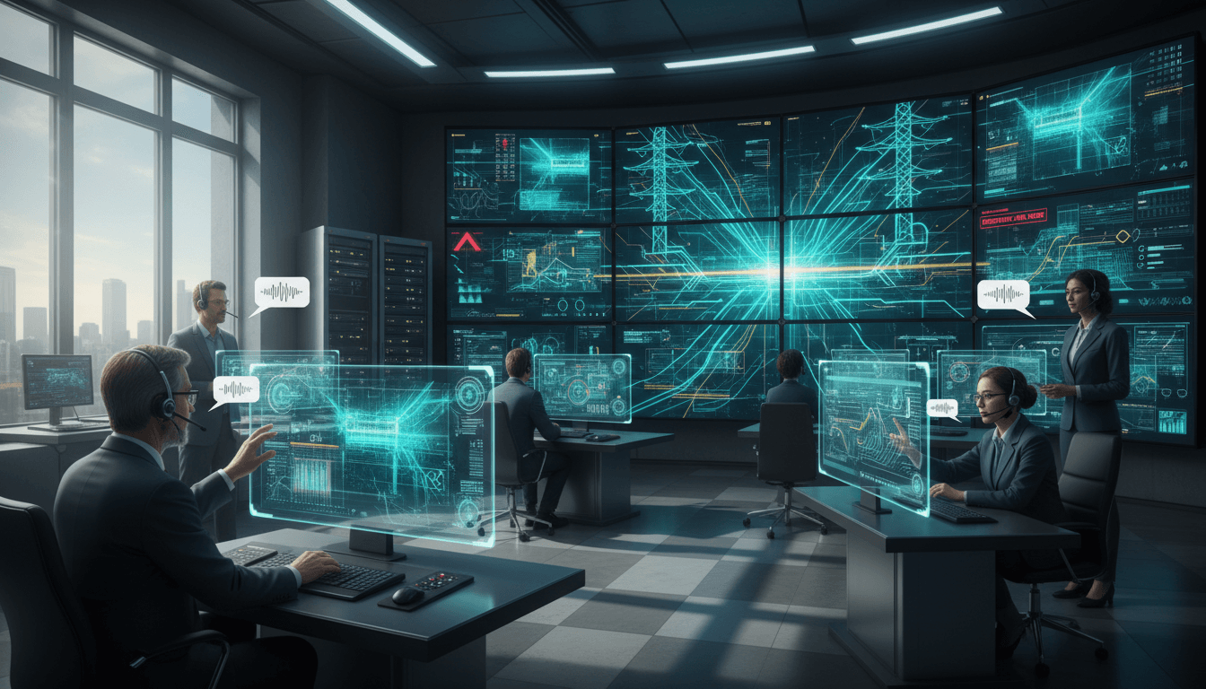 Utilities Disruptions AI Voice Control