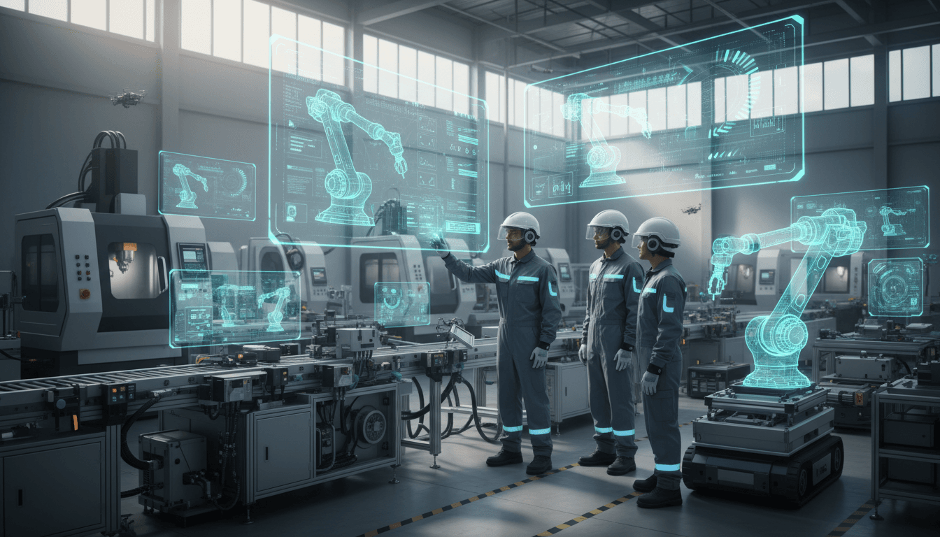 Visionary AI Factory Holographic Twins