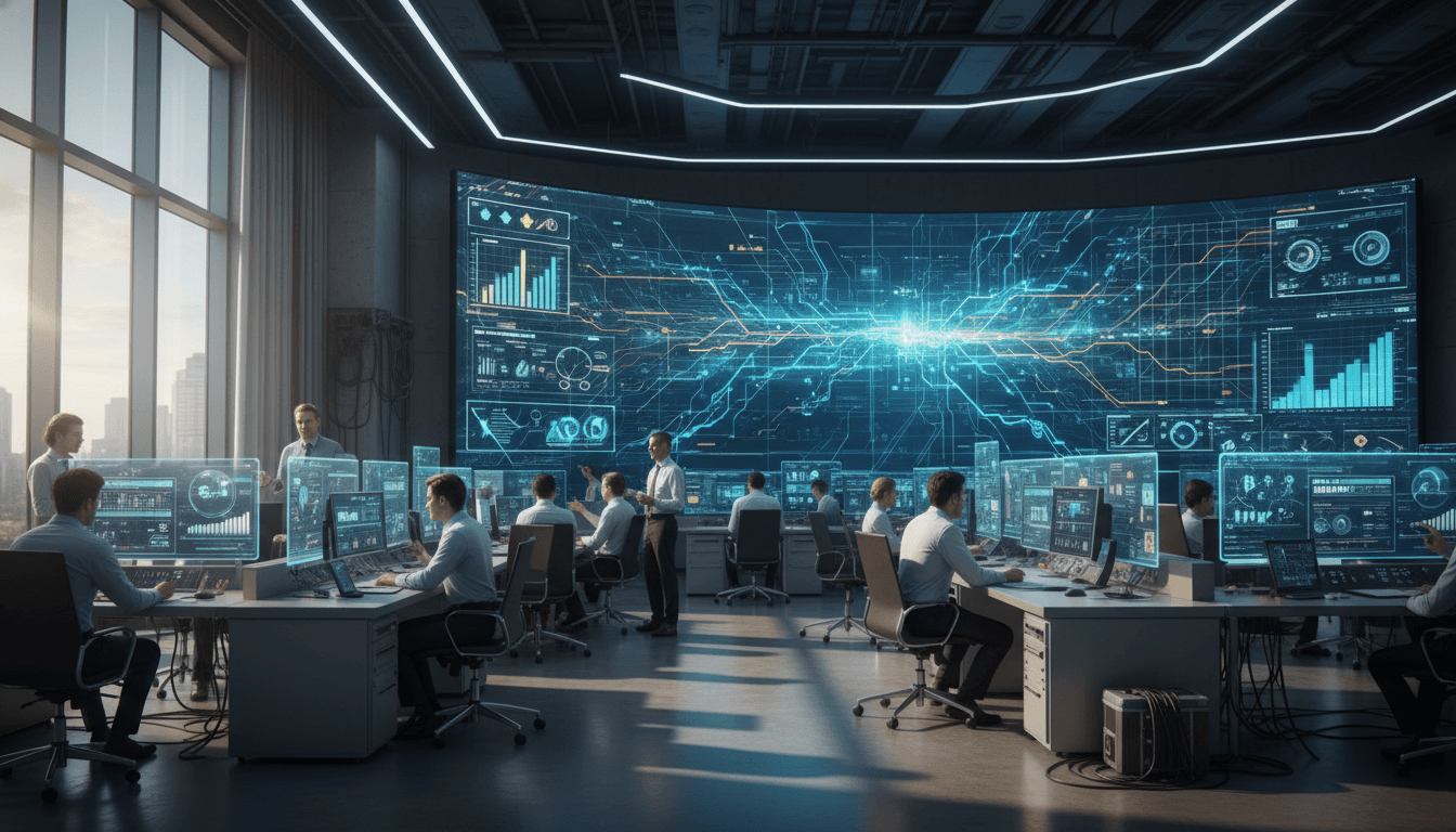 Visionary Thinking Grid AI Symbiosis