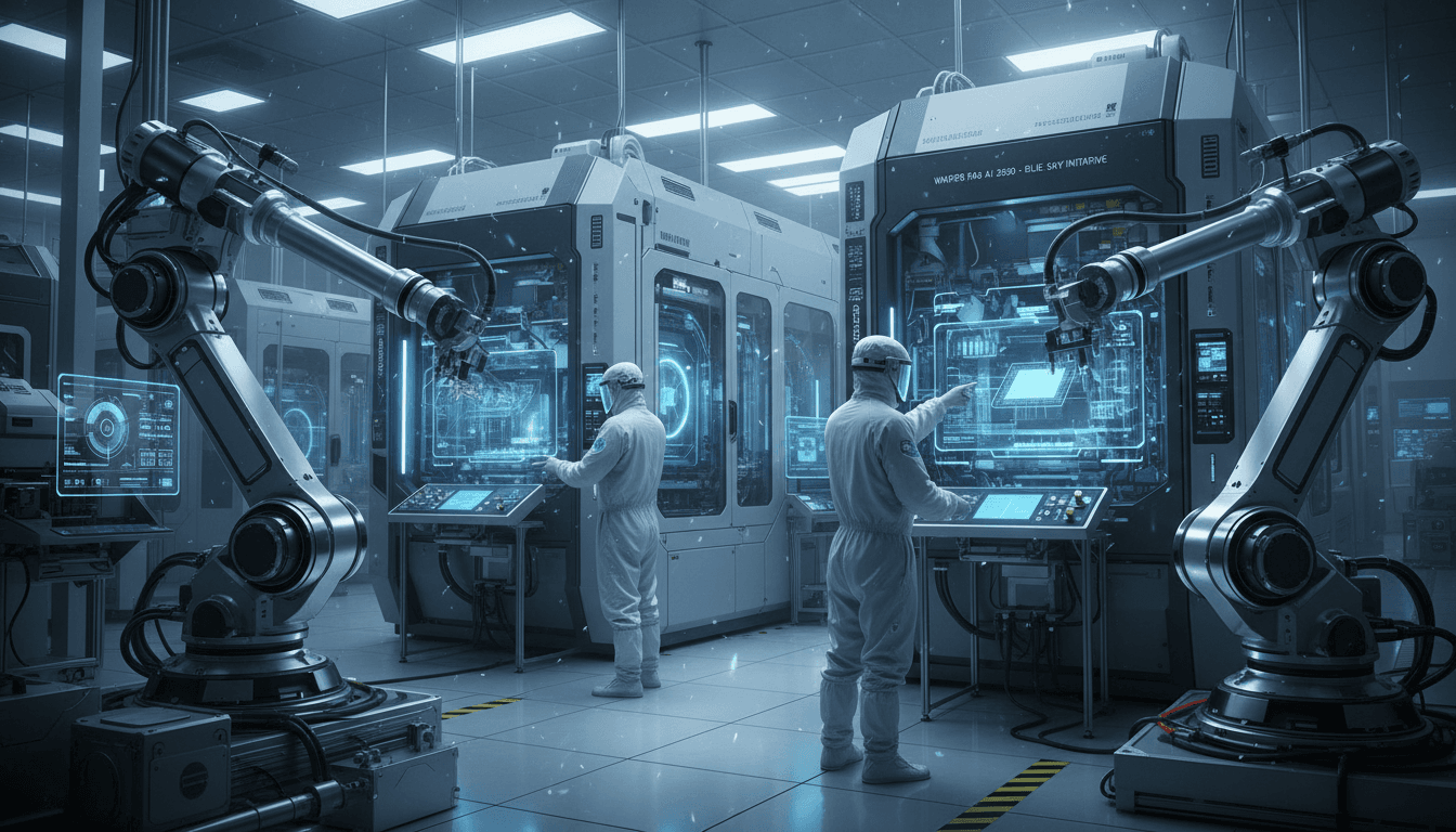 Wafer Fab AI 2050 Blue Sky