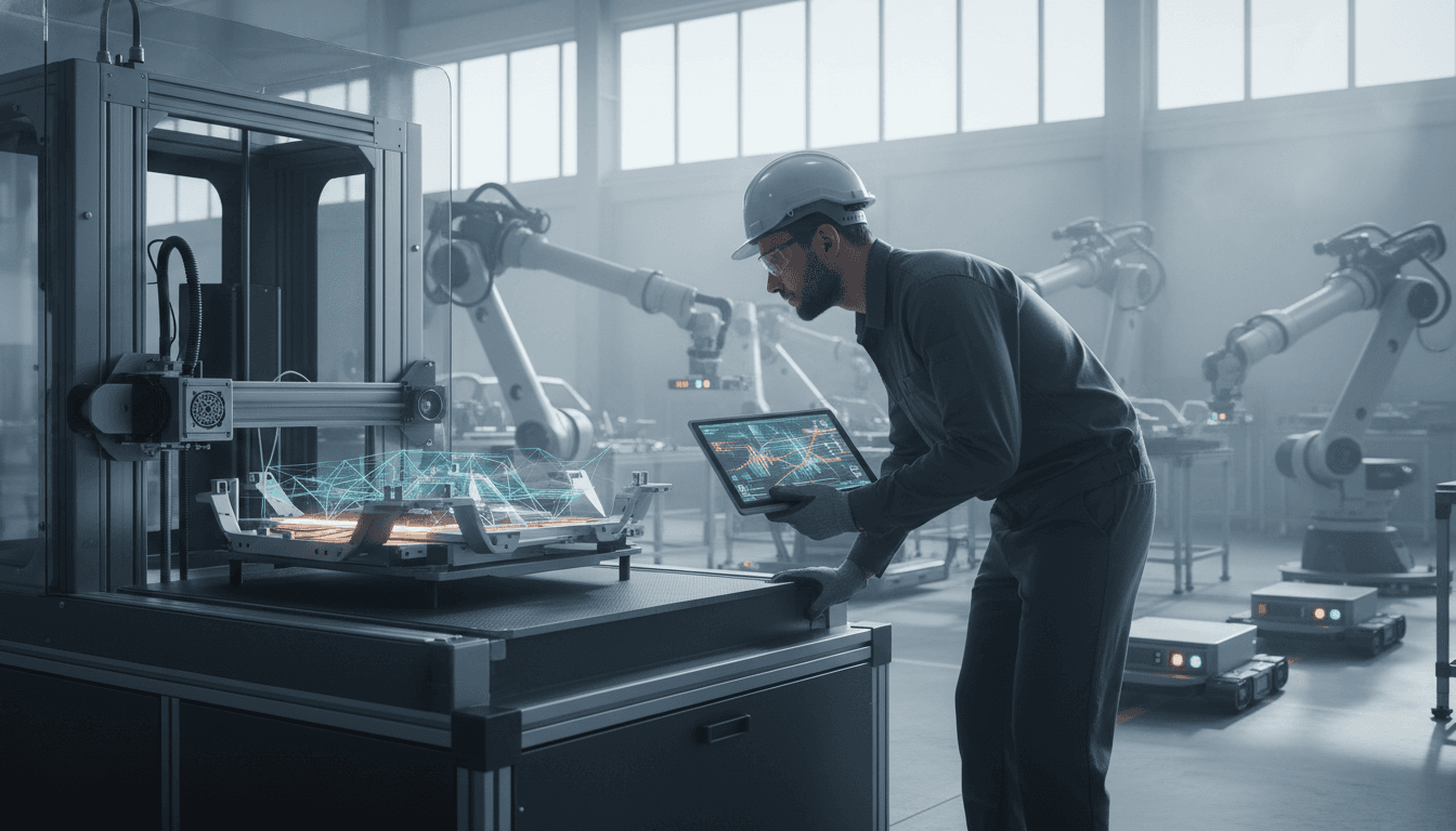AI in Additive Manufacturing Automotive
