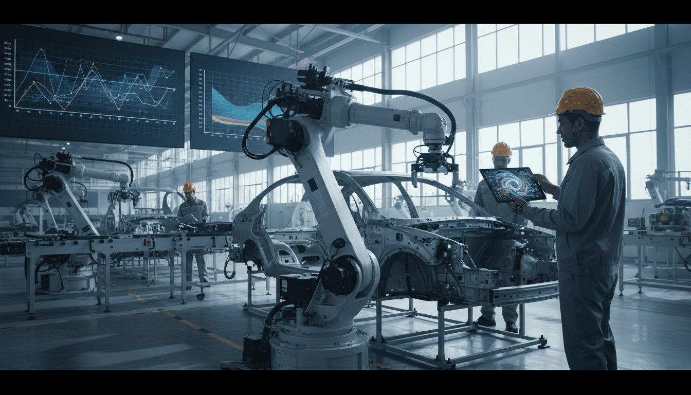 Reinforcement Learning in Automotive Plants