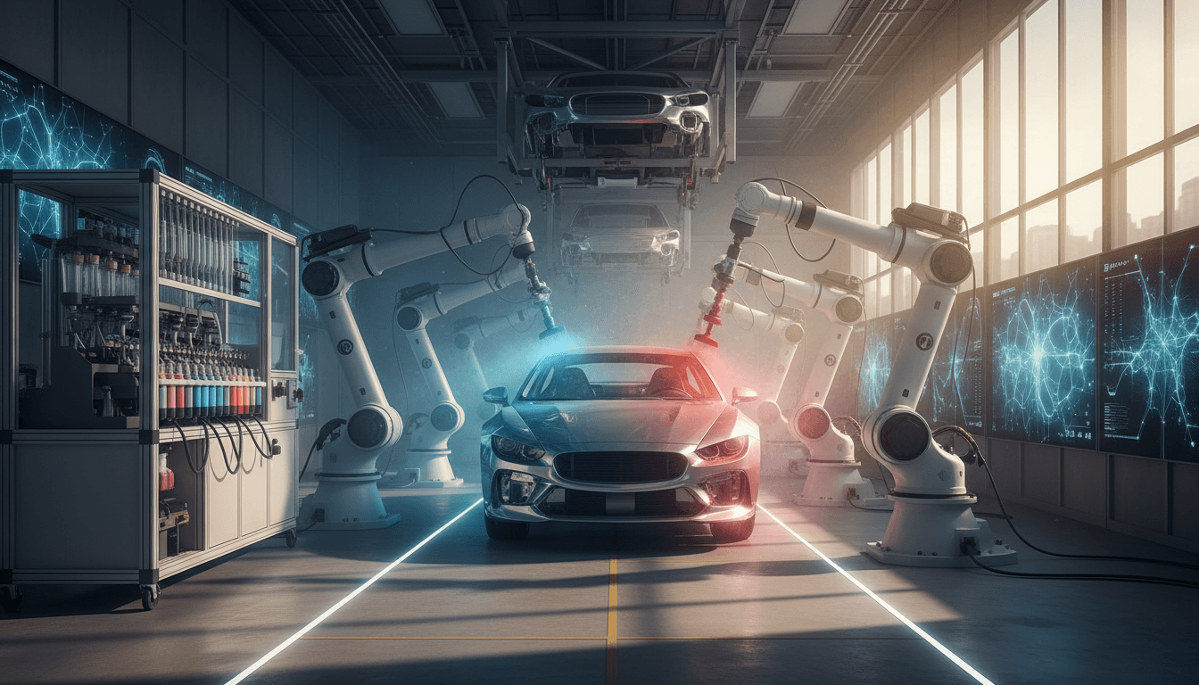 AI Disruption In Paint Shop Processes