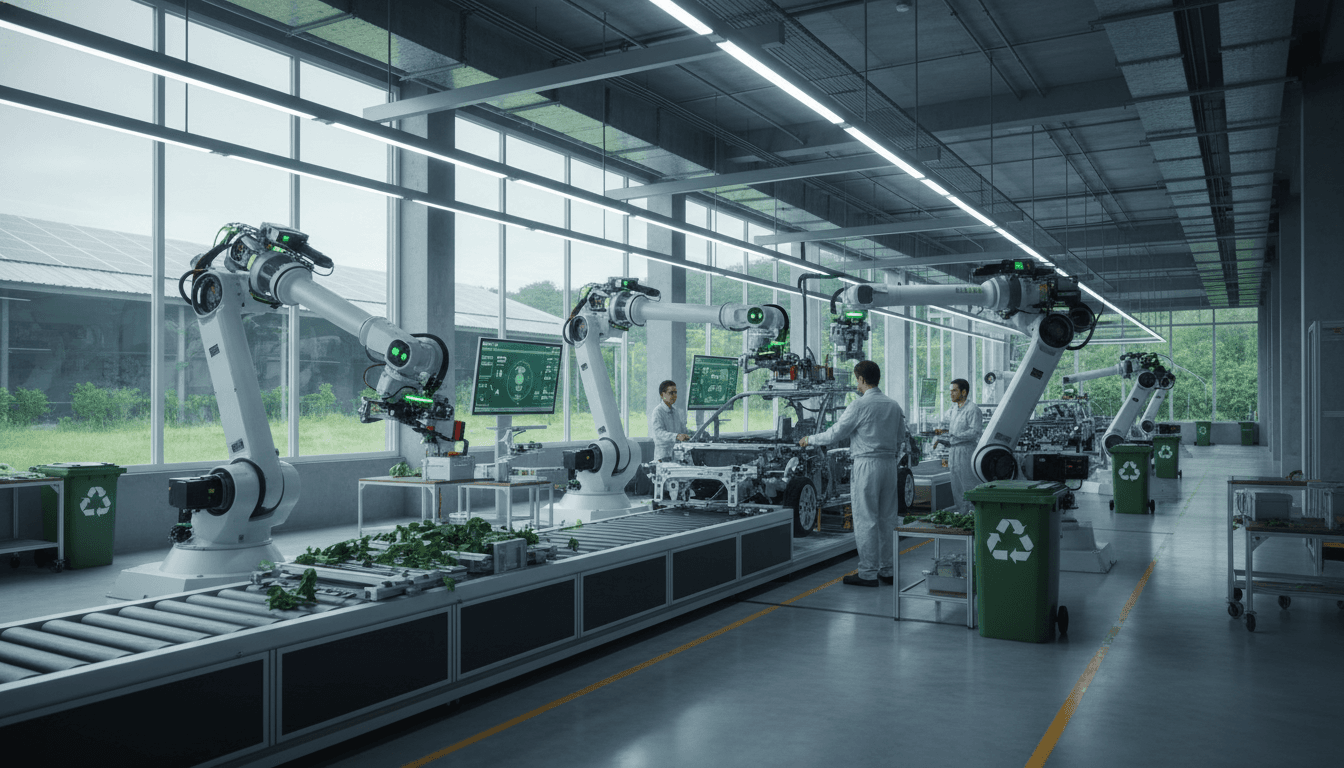 AI For Green Manufacturing Automotive