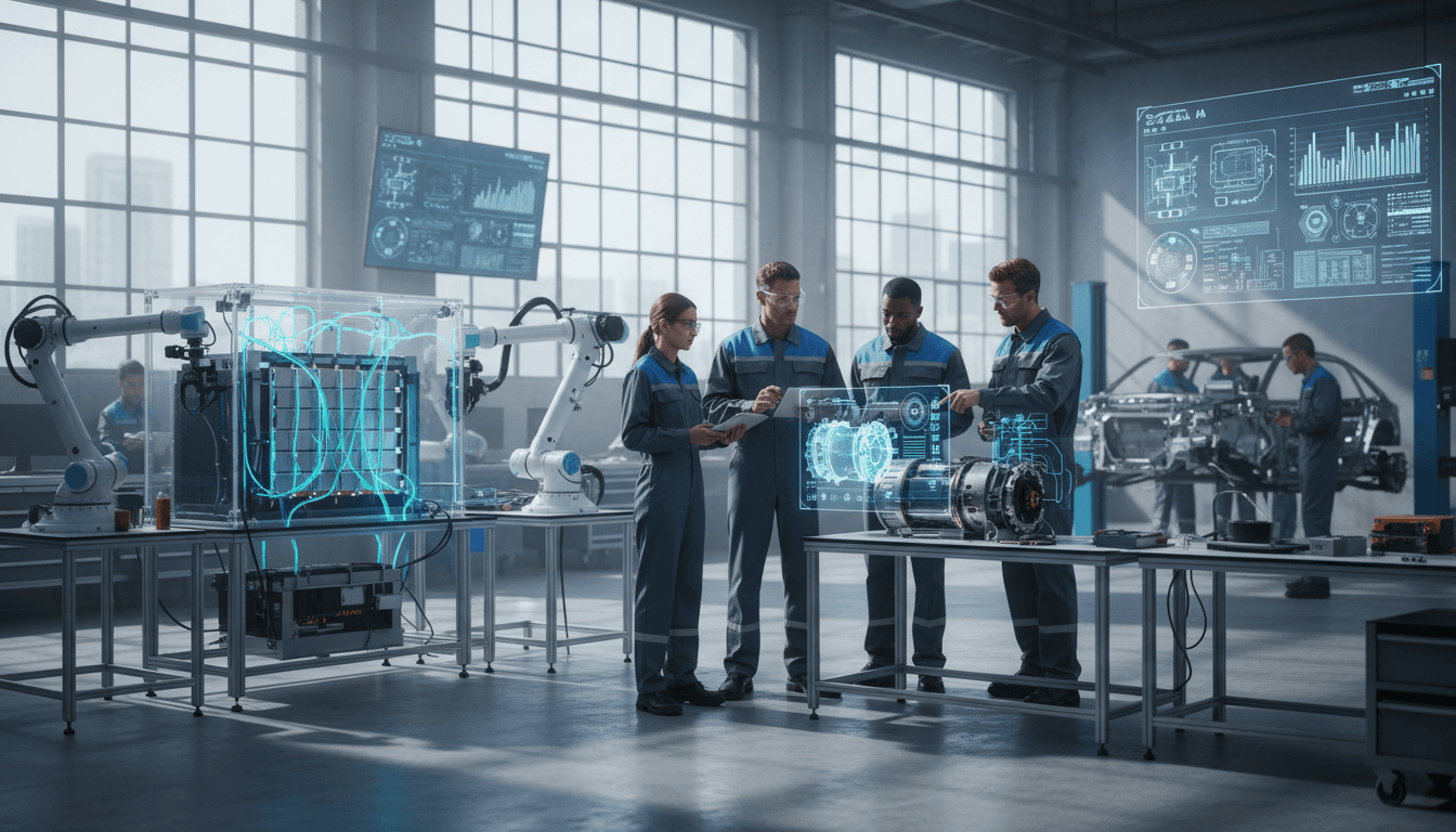 AI For Vehicle Electrification Components