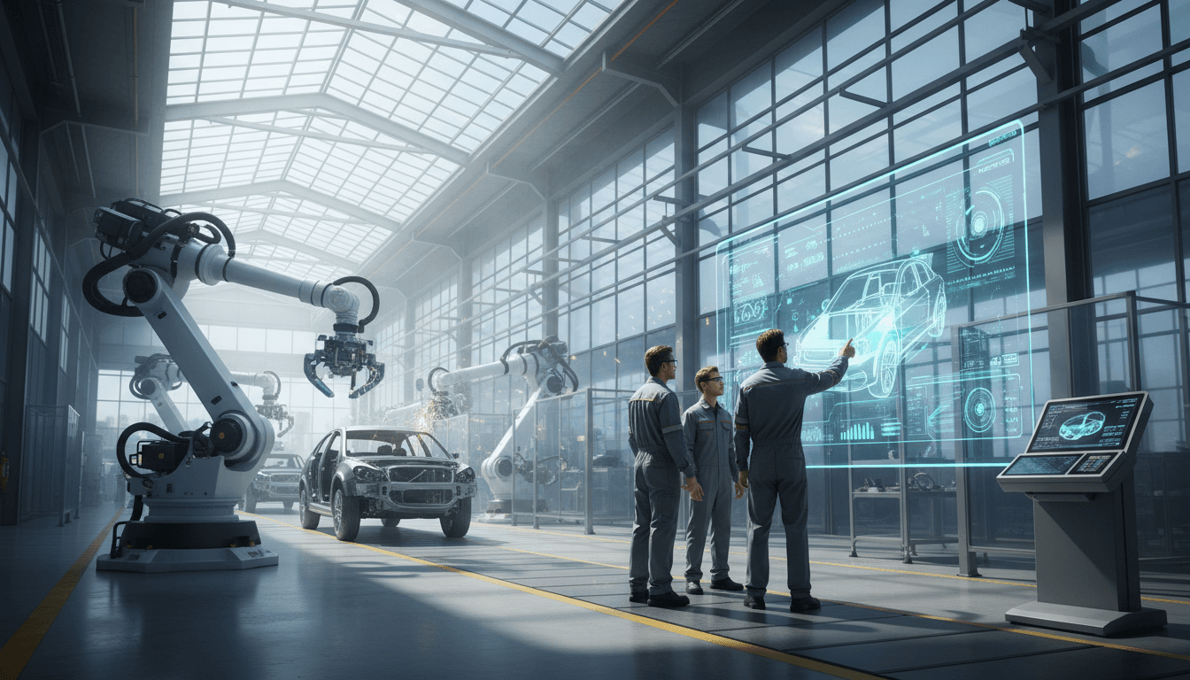 AI In Simulation Of Manufacturing Lines