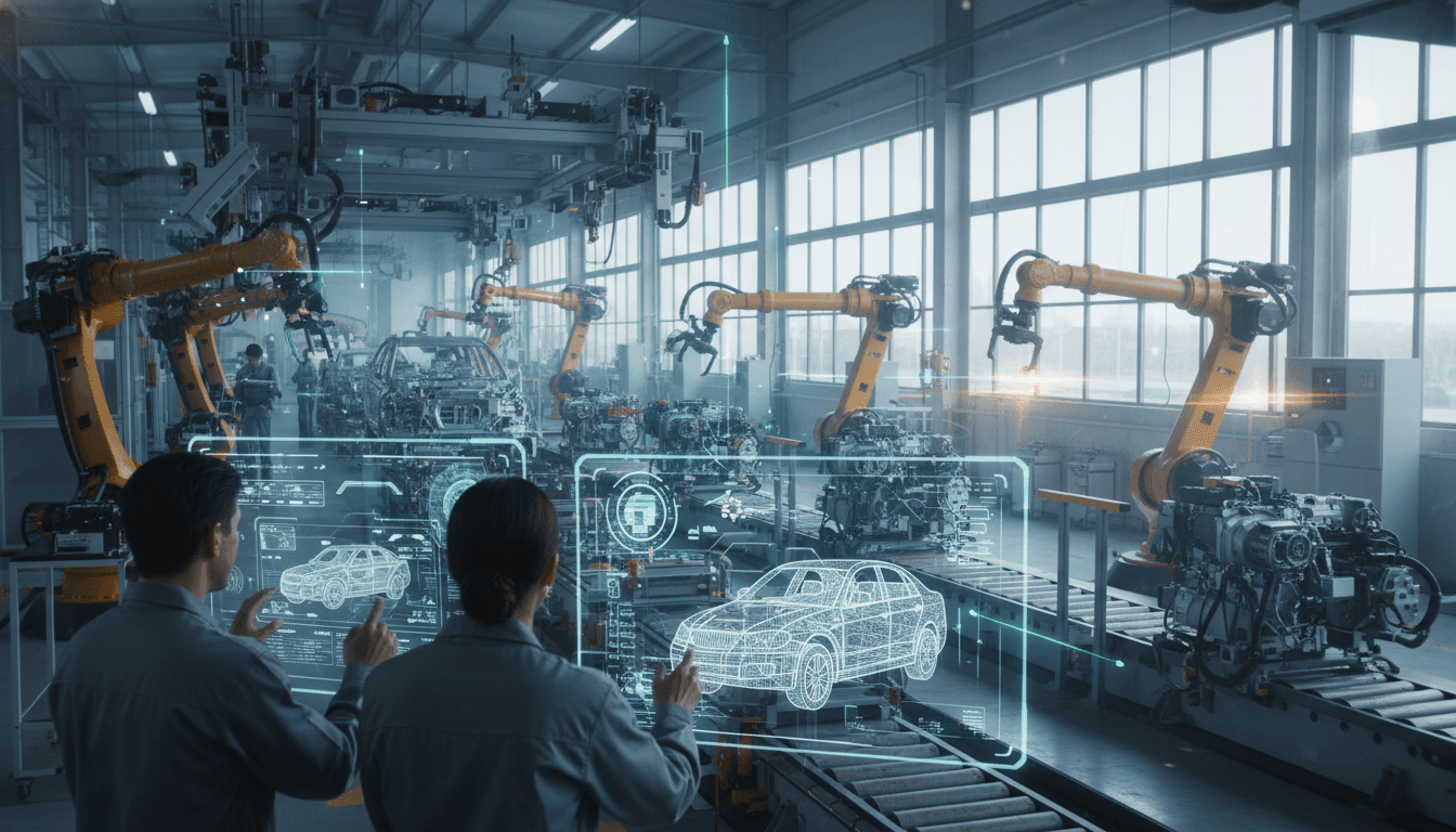 Digital Twins In Automotive Manufacturing