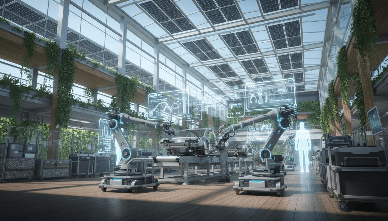 AI And Carbon Neutral Automotive Plants