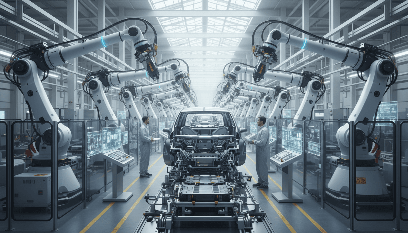 AI And The Future Of EV Manufacturing