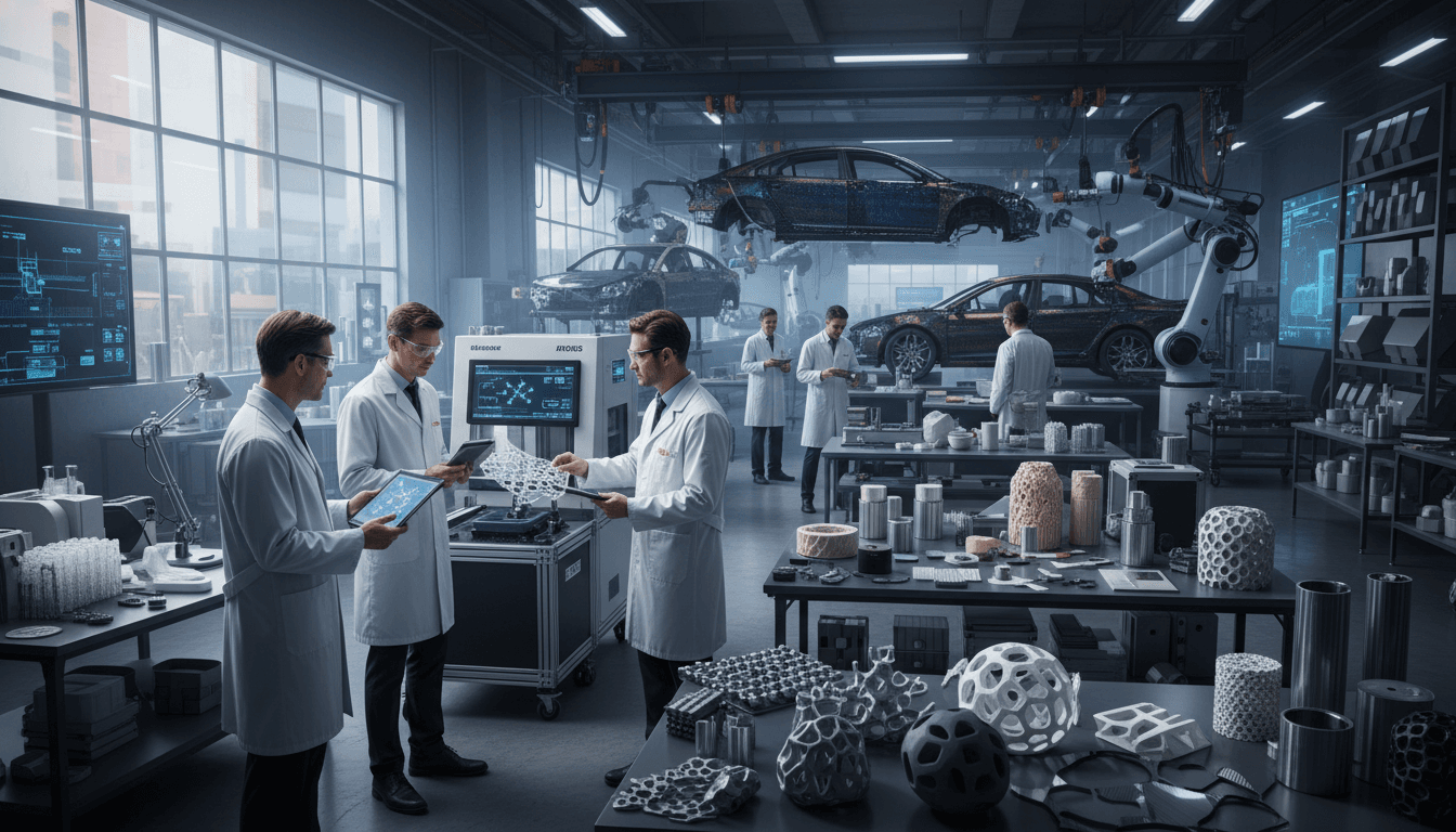 AI Discovered Materials For Automotive